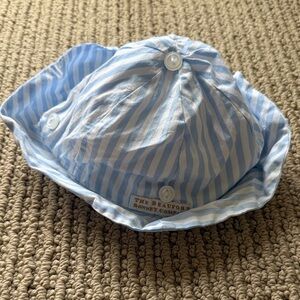 The Beaufort Bonnet Company Light Blue Striped Hat